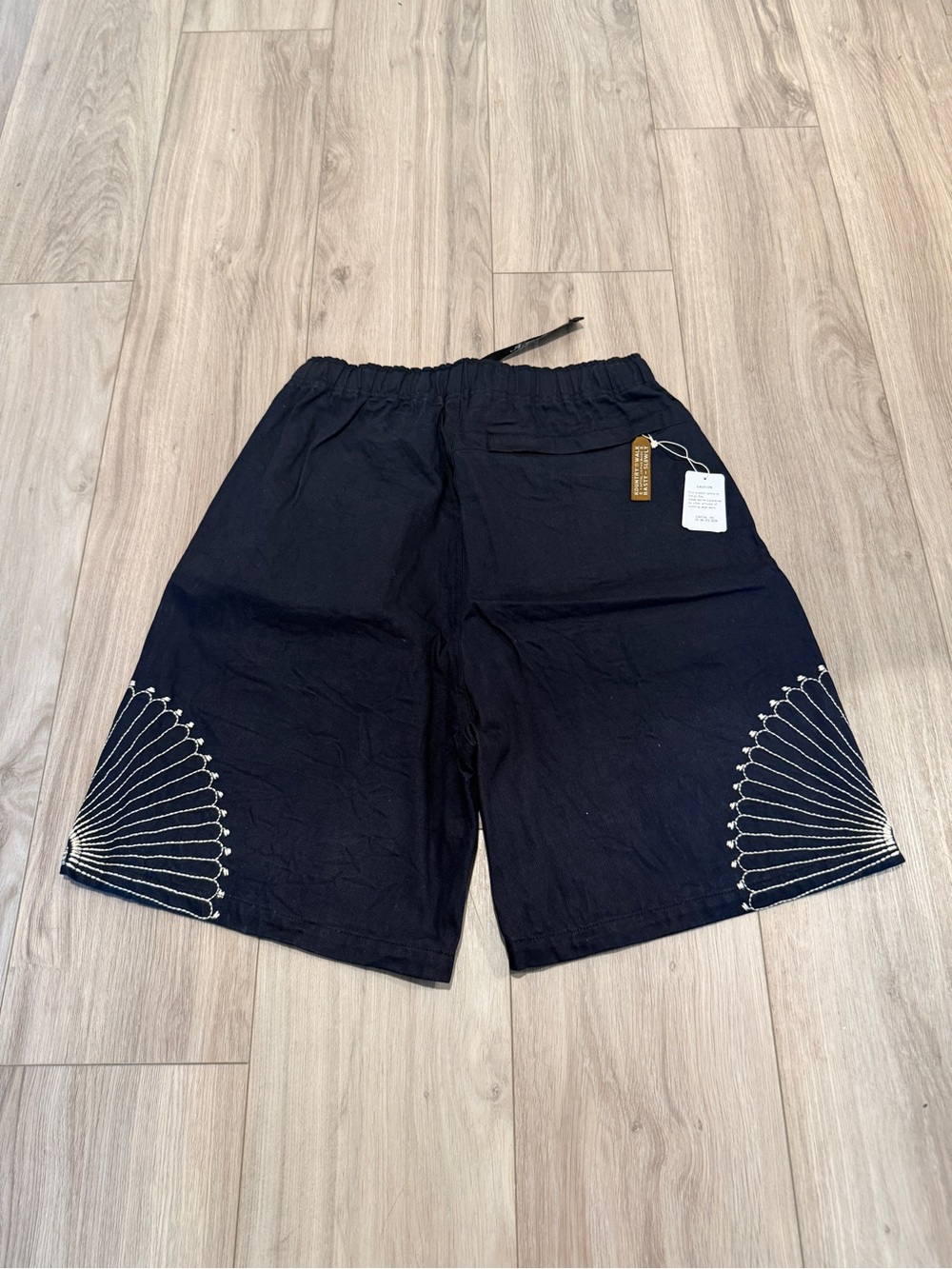 Kapital denim embroidered Shorts NWT